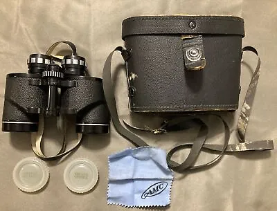 Vintage AMC Binoculars 7X35mm With Case And Strap No. 50821 Vintage • $32.98