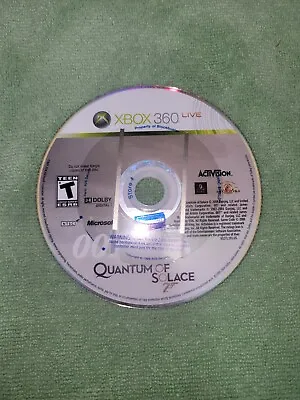 James Bond 007: Quantum Of Solace (Xbox 360) Disc Only Tested Working • $8.09