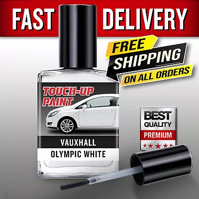 Vauxhall Olympic White 40r Touch Up Paint Repair Kit Scratch Chip Vectra Corsa • £6.45