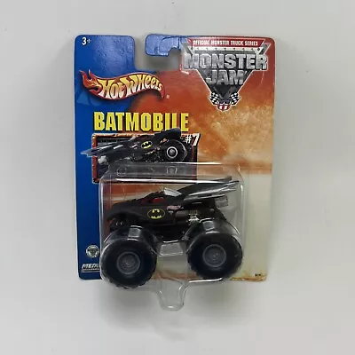 2003 Hot Wheels Monster Jam Batmobile #7 New Sealed Vintage Truck • $20