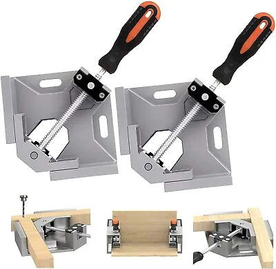 90°Right Angle Clamp Corner Clamp 2-Piece Right Angle Adjustable Bench Vise Tool • $22.55