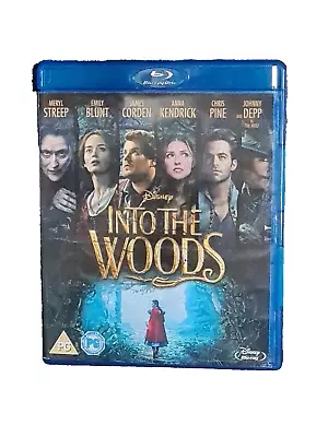 Disney - Into The Woods (Blu-Ray - 2015) Meryl Streep PG Region Free • £3.07