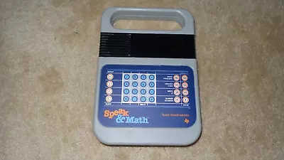 Vintage Speak & Math 1980 Texas Instruments Tested And Working • $30