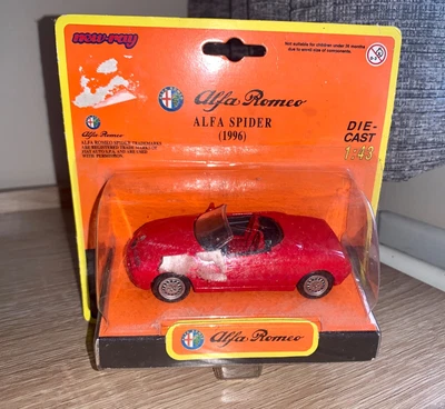 £8 • Buy 1:43 New Ray Diecast Alfa Romeo And MG Set: MGB, MGF, Alfa Spider