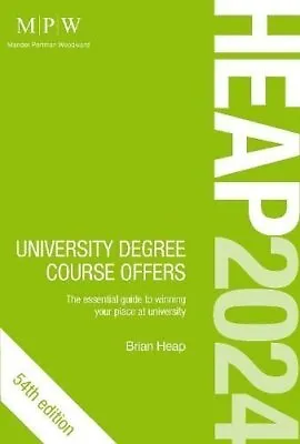 HEAP 2024: University Degree Course Offers By Brian Heap 9781912943906 • £45