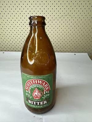 Vintage Labeled West End Southwark Bitter Beer Original Stubbie Bottle • $30