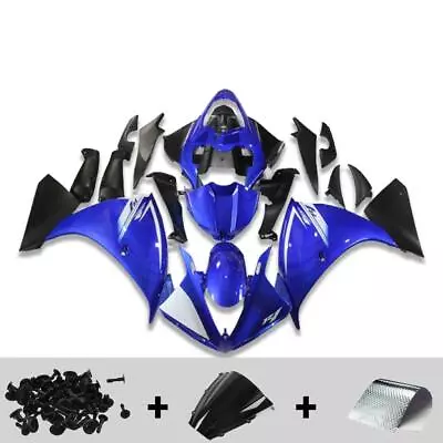 NTU Injection Molding Blue Black Fairing Fit For Yamaha YZF R1 2009-2011 ABS S03 • $499.99