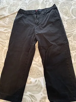 Mens Chaps Black Pants 36x27 Great Condition Pockets • $3