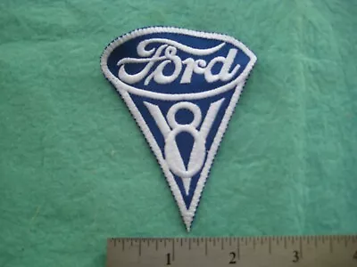 Ford V-8 Flat Head Racing Service  Parts Dealer  Hat  Uniform Patch • $9.99