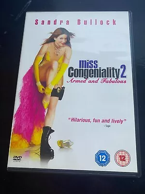 Miss Congeniality 2 DVD Comedy (2005) Sandra Bullock • £1.75