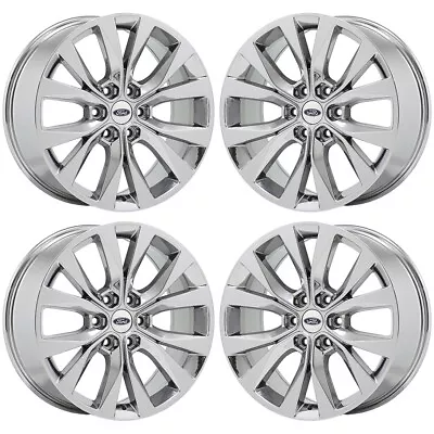 EXCHANGE 20  Ford F150 Truck PVD Chrome Wheels Rims Factory OEM Set 10003 • $749