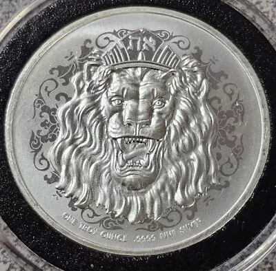 2021 Niue $2 Roaring Lion Of Judah 1 Oz 9999 Silver Coin In Capsule  • $35.99