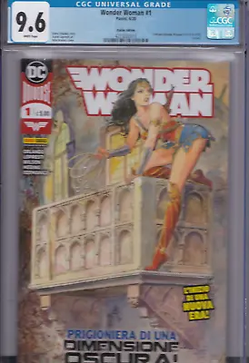 WONDER WOMAN #1 CGC 9.6 Italian RARE Edition USA SELLER MILO MANARA Comics 2020 • $149.95