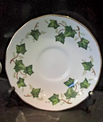  vintage Colclough Ivy Leaf Pattern Replacement Saucer Excellent Condition • £1.99