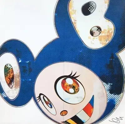 Takashi Murakami Poster And Then 3000 Blue Limited 300 Pieces Kaikai Kiki • $1849