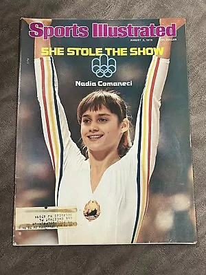 Sports Illustrated August 2 1976 Nadia Comaneci She Stole The Show Vintage! • $4.99