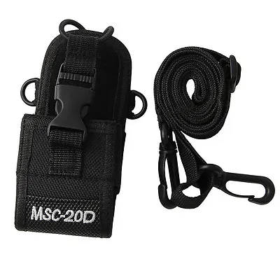 Pouch Holster Bag Case Nylon MSC-20D For Baofeng Motorola Kenwood Radio HIYG New • £5.75