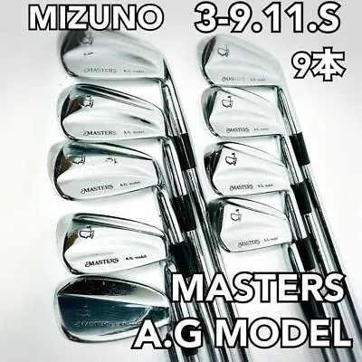 Mizuno MASTERS A.G Model Iron Set 3.4.5.6.7.8.9.11.S Rare USED  • $220