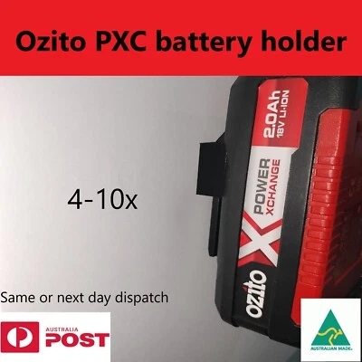 $11.95 • Buy 4-10PCs Ozito PXC 18v Tools Battery Mount Holder Bracket