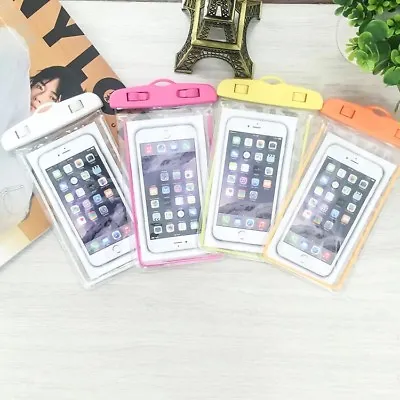 Waterproof Underwater Pouch Dry Case Cover For IPhone Cell Phone See Touchscreen • £1.67