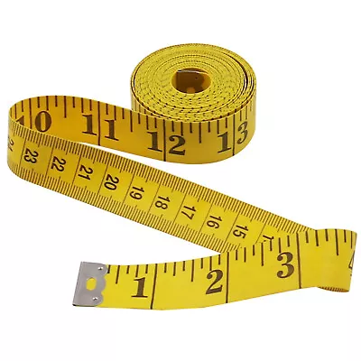120'' /3M Tailor Seamstress Cloth Body Ruler Tape Measure Sewing Cloth Yellow • $4.39