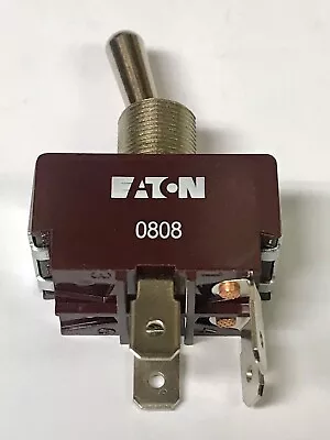 EATON XTD3A1A2 0808 ON OFF 2 Position Maintained Toggle Switch 10 AMP 277 VAC  • $8