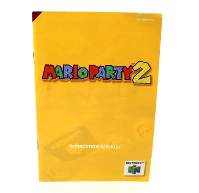 Mario Party 2 - Nintendo 64 (N64) ***Manual Only*** • $71.95