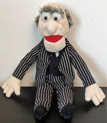 Ultra Rare The Muppets Statler Hand Puppet 12'' Doll Plush • £37.06