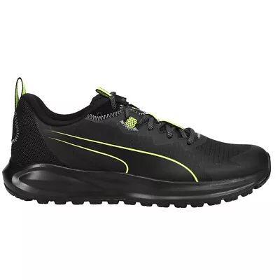 Puma Twitch Runner Trail Running  Mens Black Sneakers Athletic Shoes 37696101 • $32.85