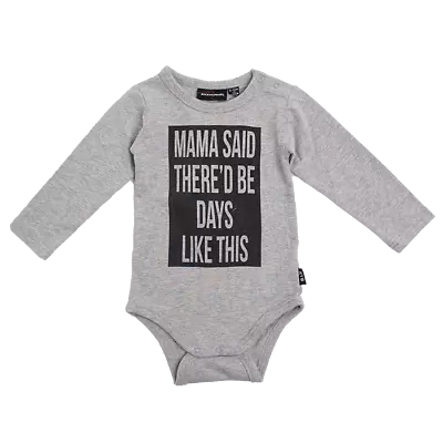 Rock Your Baby Mama Said L/S Bodysuit *RRP $39.95 • $24