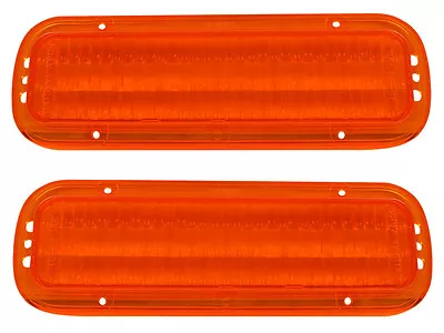 $57.99 • Buy NEW Trim Parts Front Parking Light Lens Set For 67-72 GMC Truck Turn Signal Lamp