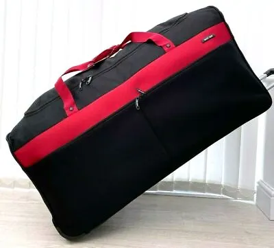 £45.99 • Buy H Duty XL 40  Wheeled Holdall Travel Luggage Trolley Suitcase Duffel Cargo Bag