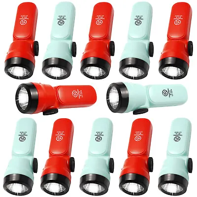 2-12Pack USB Led Flashlight Rechargeable Battery Small Flashlights For Kid Lot • $8.99