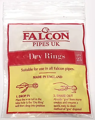 Falcon Dry Rings (Pack Of 25) • £5.49