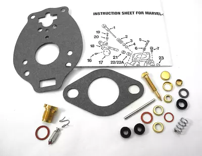 Carburetor Rebuild Kit Marvel TSX403/406  Cletrac-Oliver HG OC-3 4 Cyl OC-4 OC-6 • $24.90
