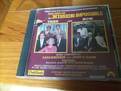 Mission Impossible  Tv Series Soundtrack Cd Lalo Schifrin Usa Import. Vgc  • £6.99