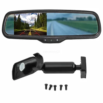 For Mitsubishi Suzuki 2007-2012 Car Rear View LCD Monitor 4.3  With No.2 Bracket • $48.99