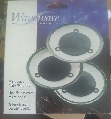 Microwave Plate Warmers - Set Of 3 • £10