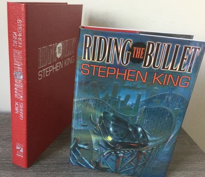 £475 • Buy Riding The Bullet-Stephen King & Mick Garris Signed Tray-Cased Limited Edition.