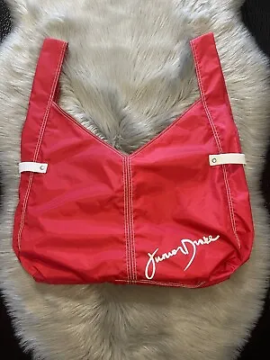 Junior Drake Women’s Shoulder Tote Nylon Red Bag Nice! • $25