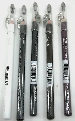 £2.50 • Buy MUA INTENSE COLOUR EYELINER PENCIL With Sharpener Assorted Shades