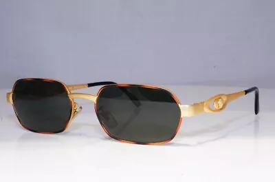 GIANNI VERSACE Vintage 1990 Designer Sunglasses Gold S81 14M 20015 NOS • $215