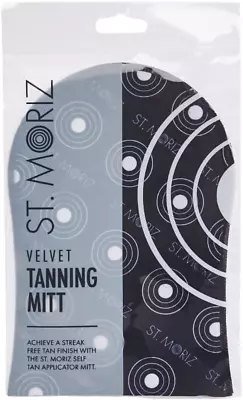 St Moriz Velvet Tanning Mitt For Even Fake Tan Coverage Stain Free Hands & Stre • £4.12