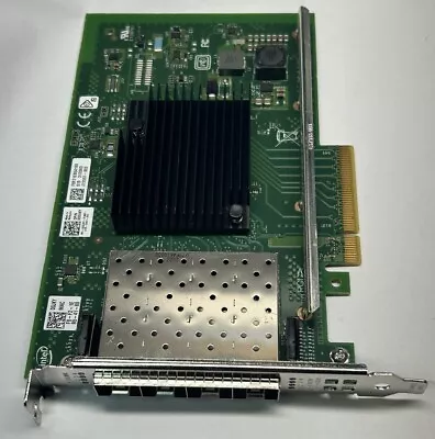 Dell  Intel X710-DA4 Quad-Port 10GB SFP+ PCIe NIC 0DDJKY PGRFV • $110