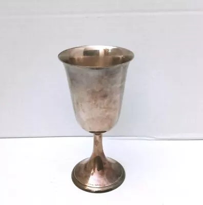 Vintage Sterling Silver Goblet Water Wine Chalice Ferner No Monogram 6.5 Inches  • $119.92