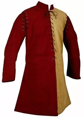 New Medieval Tunic Historic Patterns Costume Archers Authentic Full Sleeves • $88.55