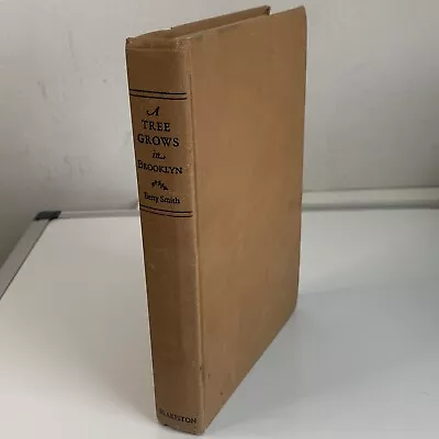 ©1943 A Tree Grows In Brooklyn Betty Smith Hardcover Book Blakiston Harper Bros. • $29.95