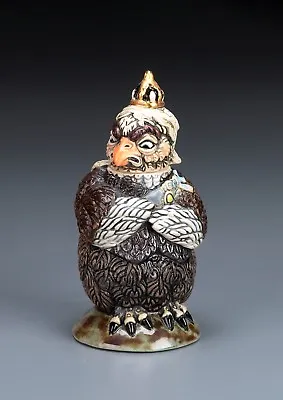 Burslem Pottery Grotesque Bird Queen Victoria Inspired By Martin Brothers • £130