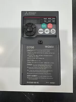 Mitsubishi Inverter Electric D700 FR-D720-025-EC • $80