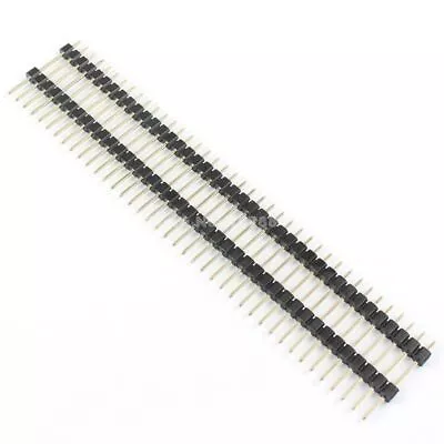 1Pcs 2.54mm Pitch 40 Pin Male Double Insulator Single Row Header Strip L= 21mm • $0.91